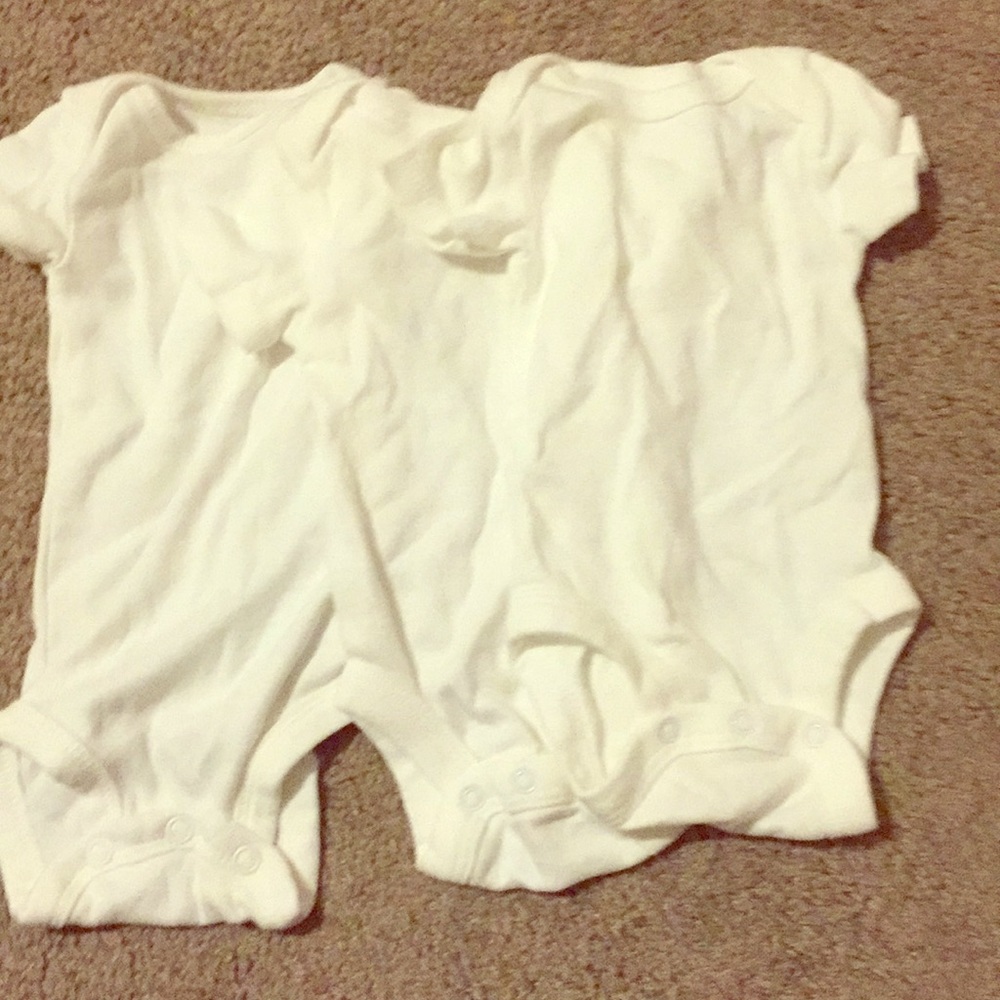 White onesies precious first brand